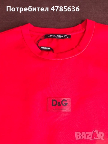 Тениска на Dolce and Gabbana размер уголемен S, снимка 2 - Тениски - 54146982