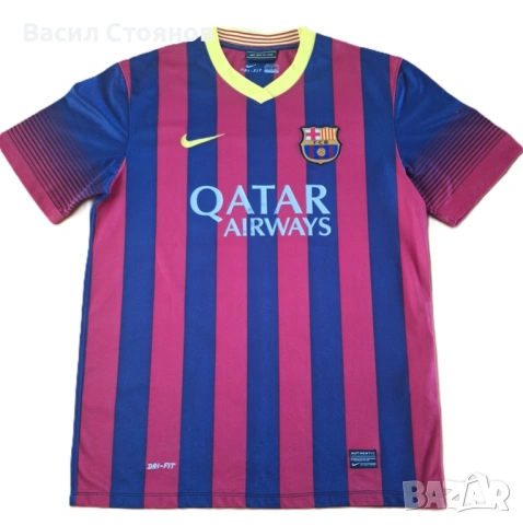 Барселона/Barcelona #10 Messi Nike home 2013-14г. - размер М, снимка 2 - Фен артикули - 54607579
