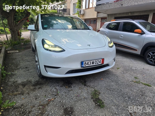 Tesla Model Y FSD PAID long range AWD 4x4 теглич реална цена и гаранция