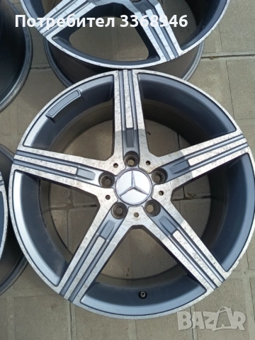 Джанти Mercedes 17" 5x112 Мерцедес 5х112, снимка 4 - Гуми и джанти - 54764617