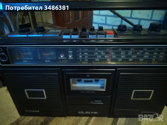 SIEMENS CLUB 716 (SANYO) , снимка 3 - Радиокасетофони, транзистори - 55080571