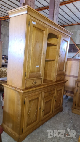 Уникален масивен дъбов бюфет – Елегантност и стил за Вашия дом!, снимка 8 - Бюфети - 54202993