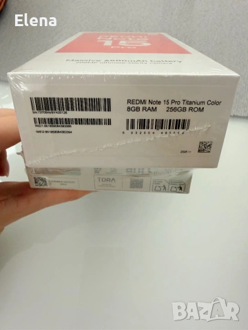 Redmi Note 15 Pro 256gb +слушалки (неразпечатвани), снимка 3 - Xiaomi - 54893139