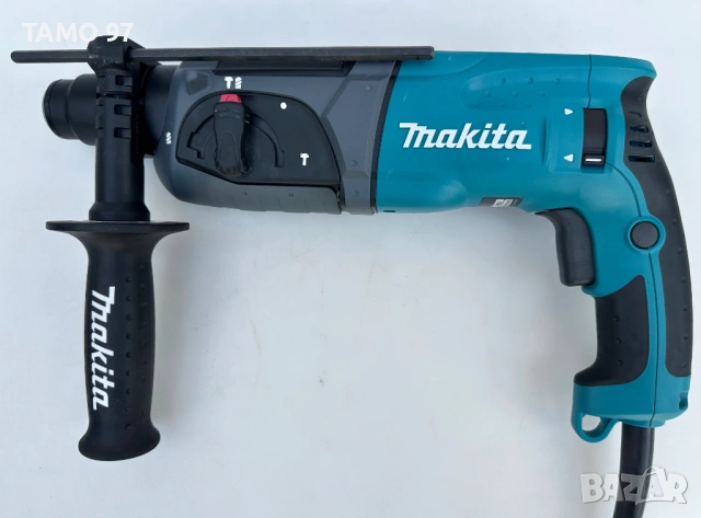 Makita HR2470 - Електрически перфоратор 780W 2.4J неразличим от нов!, снимка 4 - Перфоратори - 54670911