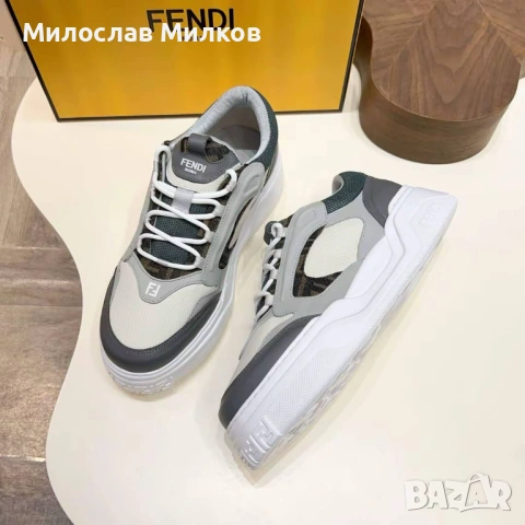  Чисто нови обувки на Fendi 45-номер, снимка 5 - Маратонки - 54034586