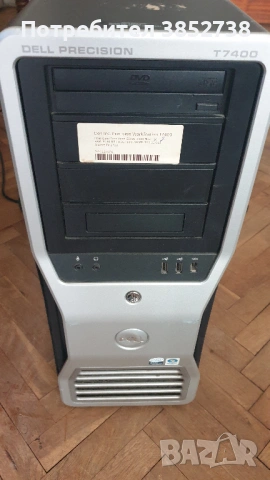 Продавам настолен компютър Dell Precision T 7400. 