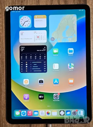 Apple iPad Air 4 10.9″ 64GB Wi‑Fi Space Gray – работещ, снимка 2 - Таблети - 55583442