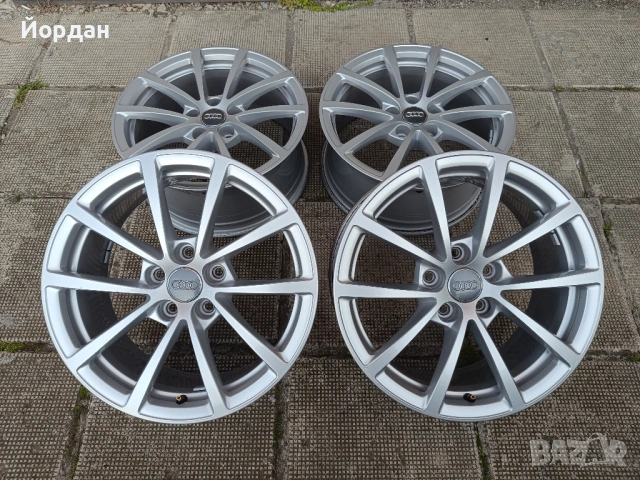 ОРИГИНАЛНИ джанти 17 ' цола 5x112 AUDI / АУДИ А4 А6 VW SKODA ET36, снимка 3 - Гуми и джанти - 54485957