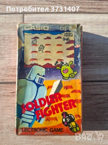 Японска ретро електронна игра Casio “Soldier Fighter”, снимка 2 - Други игри и конзоли - 54170985