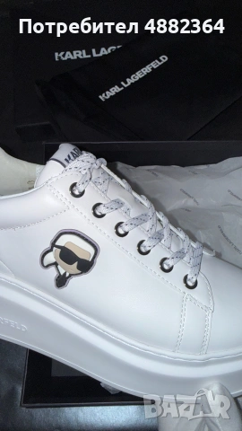 Оригинални обувки Karl Lagerfeld, снимка 2 - Маратонки - 55241011