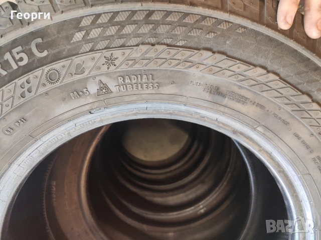 2бр.всесезонни гуми 215/70/15C Continental, снимка 6 - Гуми и джанти - 54718541