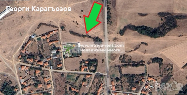 №4078 Панорамен селски имот в регулация с огромна площ в началото на село Родопи, област Хасково!, снимка 2 - Парцели - 54062815