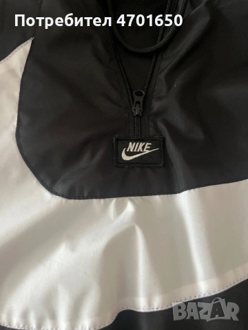 Nike Big Swoosh Windbreaker / Анорак  S, снимка 2 - Суичъри - 54668683