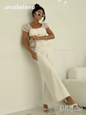 Елегантен дамски комплект от две части Élise, 3цвята , снимка 6 - Комплекти - 53952006