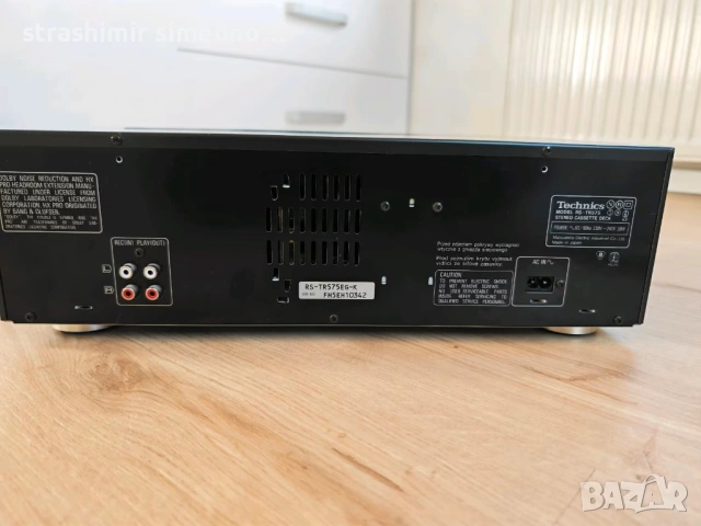 Дек Technics RS-TR575 един от осемте водещи модела, снимка 4 - Декове - 54405696