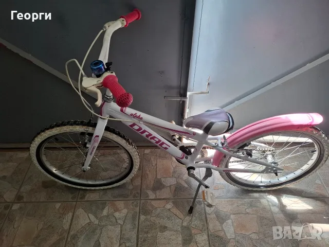 Алуминиев детски велосипед Drag Alpha-20цола, снимка 3 - Велосипеди - 49729845