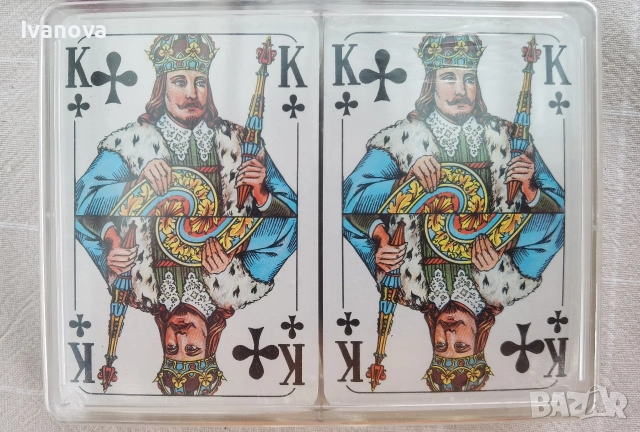Стари карти от ГДР Coeur, комплект чисто нови