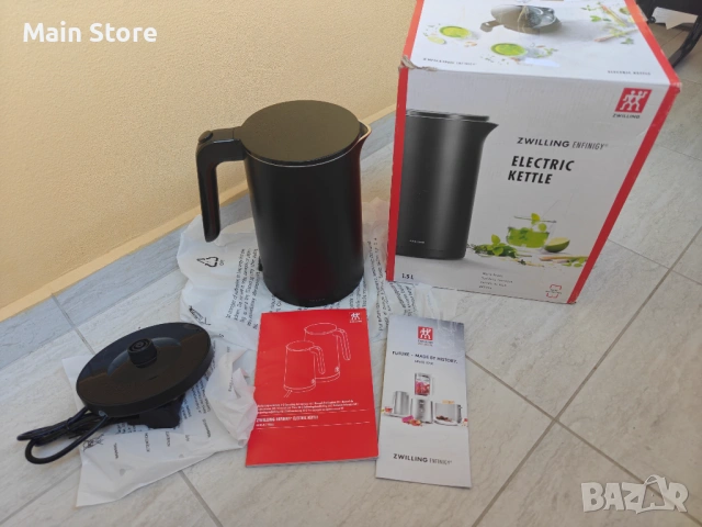 Zwilling Enfinigy Елекетрическа кана за вода Неръждаема Стомана 1850W 1.5 л