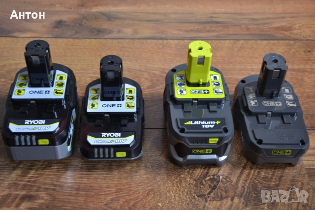 Нови оригинални батерии Ryobi 18V, снимка 2 - Винтоверти - 48249074