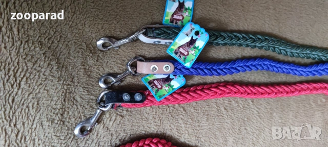 Поводи за големи кучета 30-50кг. Дължина 140см, диаметър 25мм , снимка 2 - За кучета - 54137635