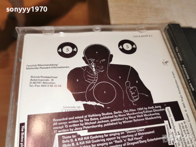 THE BATES CD ВНОС GERMANY 1106260846H2E6R, снимка 7 - CD дискове - 54861753