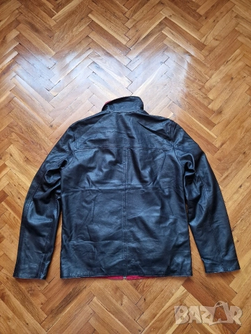 Страхотно мъжко кожено, яке размер М , снимка 7 - Якета - 54255055