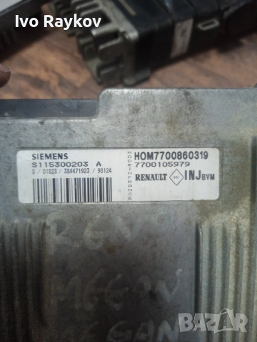 Компютър двигател , Renault Megane 1.6 ECU 7700860319 , снимка 2 - Части - 54458068