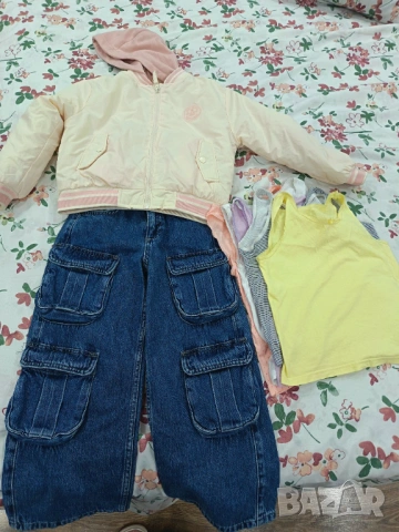 Дънки, яке Zara, George, Sinsay 7г.