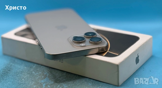 ПЕРФЕКТЕН!!! Apple iPhone 16 Pro Max, 256GB, 5G, Natural Titanium , снимка 10 - Apple iPhone - 55170078