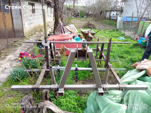 Продавам трактор Владимировец с регистрация с инвентар , снимка 4 - Селскостопанска техника - 54004333