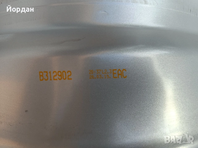 ОРИГИНАЛНИ джанти 17 ' цола 5x112 MERCEDES BENZ / МЕРЦЕДЕС 7,5J ET40 + датчици, снимка 15 - Гуми и джанти - 54544839