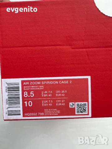 Nike Air Zoom Spiridon Cage 2 Orange маратонки 42, снимка 6 - Маратонки - 54391087