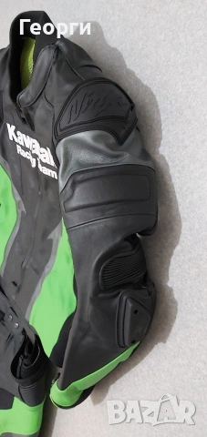 Кожен мото екип Kawasaki S/M, снимка 13 - Аксесоари и консумативи - 54715632