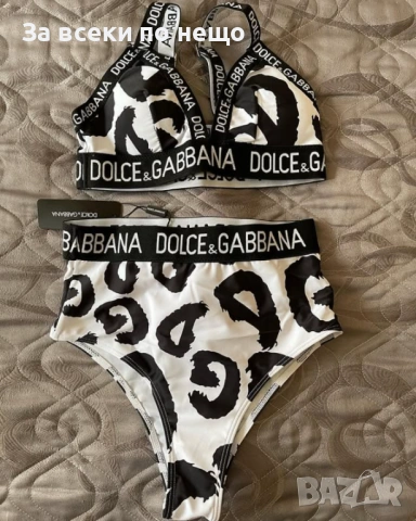 Dolce&Gabbana Дамски Бански С 2 Части👙Дамски Бански С Две Части Долче И Габана Код DST60