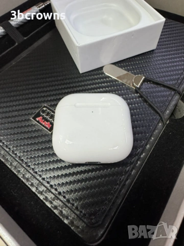 Слушалки APPLE AIRPODS 4TH GEN БЕЗЖИЧНА ВРЪЗКА, бели, снимка 3 - Слушалки, hands-free - 54006460