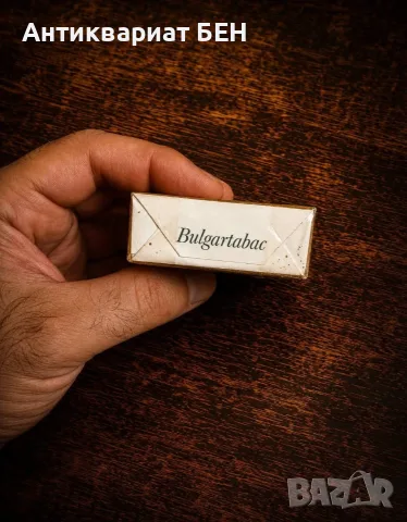 🚬 ВИНТИДЖ ЗАПЕЧАТАНА КУТИЯ ЦИГАРИ RODOPI – BULGARTABAC , снимка 4 - Антикварни и старинни предмети - 55332763