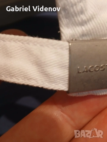 Лятна шапка Lacoste., снимка 6 - Шапки - 55265615