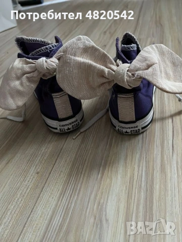 Кецове на марката CONVERSE, снимка 4 - Детски обувки - 54828391