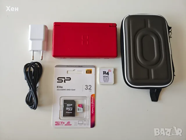Nintendo DS Lite - R4 - качени много игри
