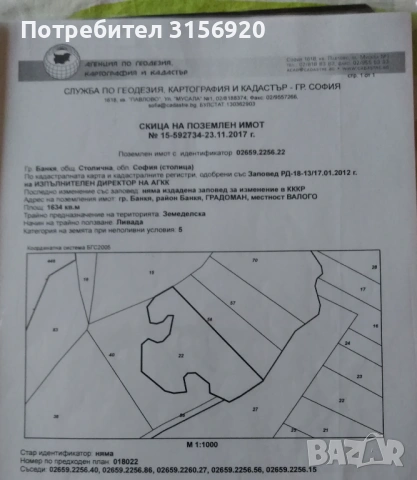ПИ на "Пътека на здравето" гр.Банкя, снимка 2 - Парцели - 54429278