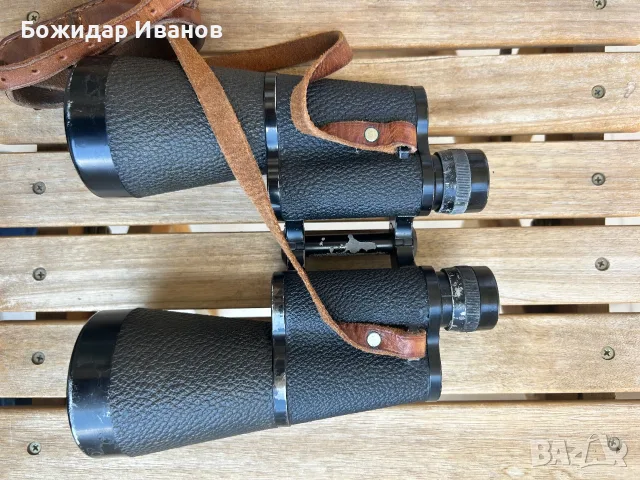 Продавам бинокъл E.Leitz Wtzlar Mardoce 12x60, снимка 2 - Екипировка - 55535461