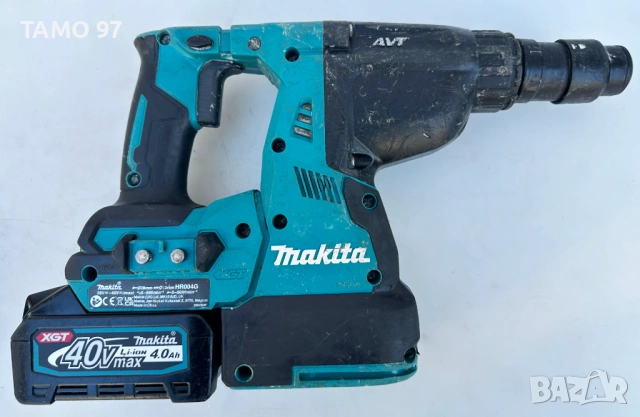 Makita HR 004G - Мощен безчетков перфоратор 2x40V 4.0Ah, снимка 3 - Перфоратори - 54140065