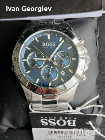 Нов часовник HUGO BOSS Hero Sport Lux Chronograph , снимка 2 - Мъжки - 54472662