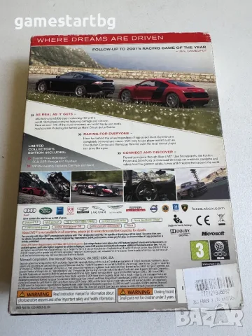 Forza Motorsport 3 Limited Collectors Edition за Xbox 360, снимка 2 - Игри за Xbox - 55629052