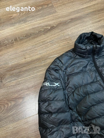 Олекотена мъжка пухенка Ralph Lauren RLX  Black Down Jacket , М размер , снимка 5 - Якета - 54293415