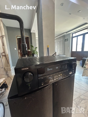 Усилвател Denon AVR-X1600H, снимка 2 - Ресийвъри, усилватели, смесителни пултове - 55673082