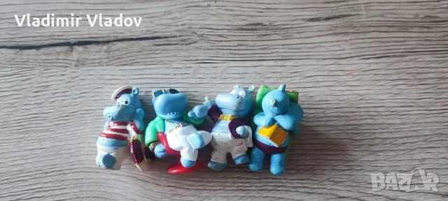 Ретро киндер играчки хипопотами 