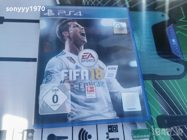 SONY PS4 FIFA 18 0507260927, снимка 3 - Игри за PlayStation - 55159628