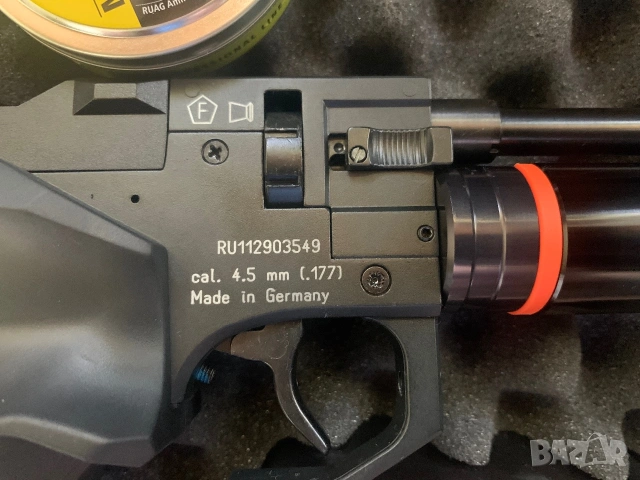 Въздушен пистолет Röhm Twinmaster Competitor 4.5мм и помпа Hatsan, снимка 3 - Въздушно оръжие - 55011945