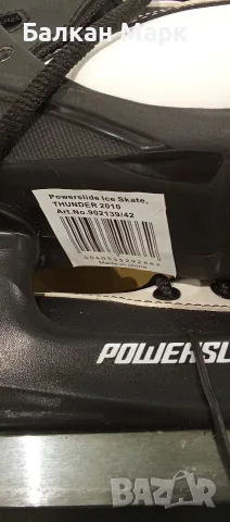 Нови Кънки за Лед Powerslide Thunder 2010 – Размер 42 (Внос от Германия), снимка 3 - Ролери, кънки - 55294244